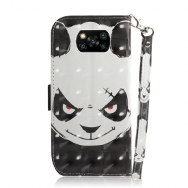 Θήκη Flip Poco X3 / X3 Pro / X3 NFC Evil Panda