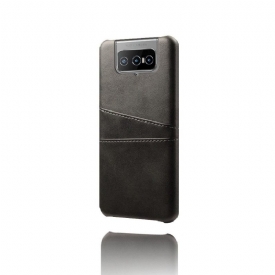 Θήκη Asus Zenfone 8 Flip Θήκη Flip Θήκη Κάρτας Melody Leather Effect