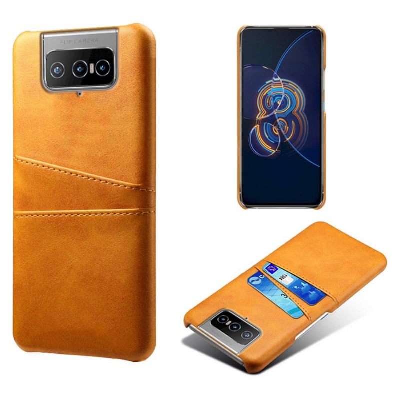 Θήκη Asus Zenfone 8 Flip Θήκη Flip Θήκη Κάρτας Melody Leather Effect