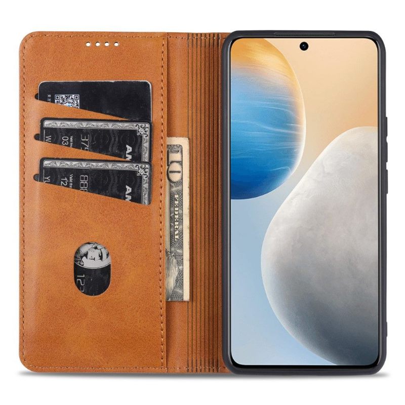 δερματινη θηκη Vivo X60 Pro πορτοφολι Azns Faux Leather