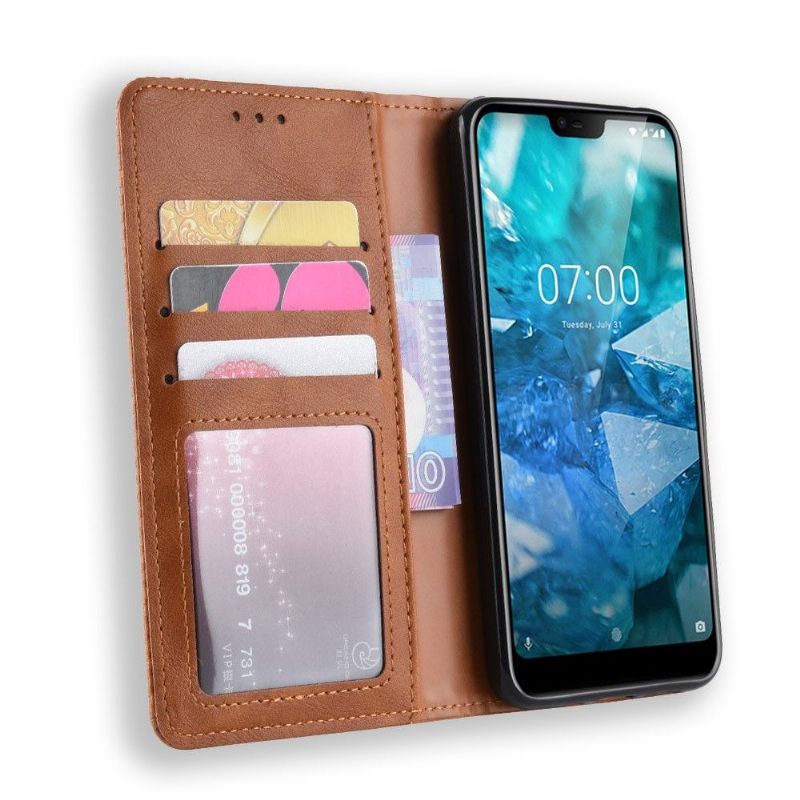 δερματινη θηκη Nokia 7.1 Leather Style Le Cirénius