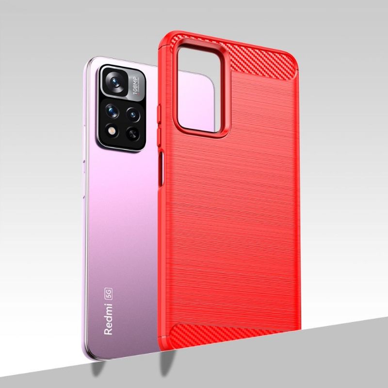 θηκη κινητου Xiaomi Redmi Note 11 Pro Plus 5G Silicone Brushed Effect