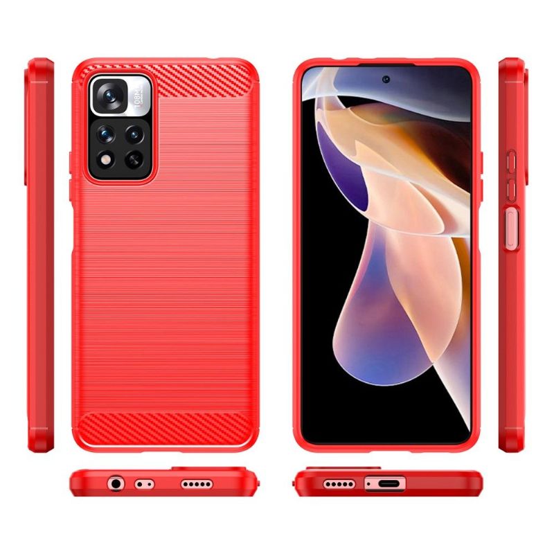 θηκη κινητου Xiaomi Redmi Note 11 Pro Plus 5G Silicone Brushed Effect