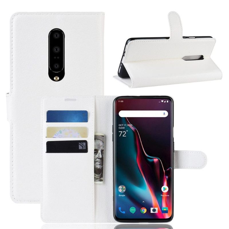 δερματινη θηκη OnePlus 7 Pro Style Δερμάτινη Θήκη Για Κάρτες