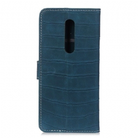 Κάλυμμα OnePlus 7 Pro Croc Imitation Leather Effect