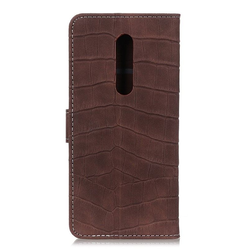 Κάλυμμα OnePlus 7 Pro Croc Imitation Leather Effect