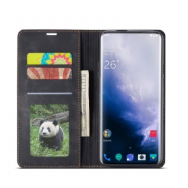 Κάλυμμα OnePlus 7 Pro Forwenw Mat Faux Leather