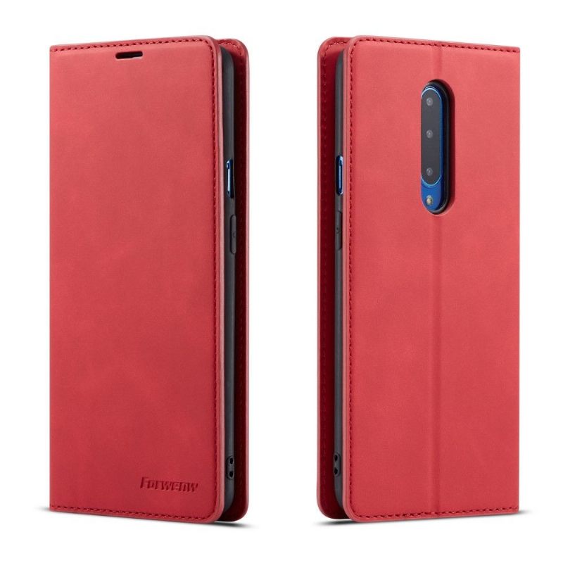 Κάλυμμα OnePlus 7 Pro Forwenw Mat Faux Leather