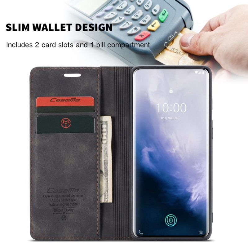 Κάλυμμα OnePlus 7 Pro Golias Imitation Leather