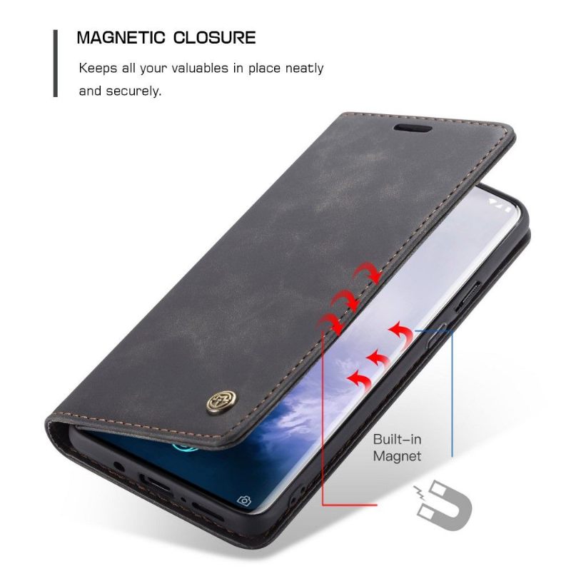 Κάλυμμα OnePlus 7 Pro Golias Imitation Leather