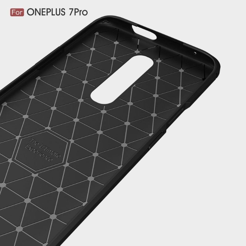 θηκη κινητου OnePlus 7 Pro Carbon Brushed Gel