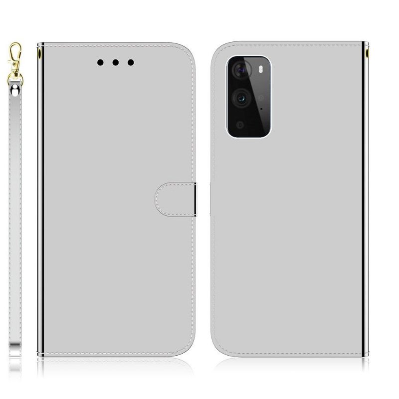 δερματινη θηκη OnePlus 9 Pro Εφέ Καθρέφτη Από Συνθετικό Δέρμα