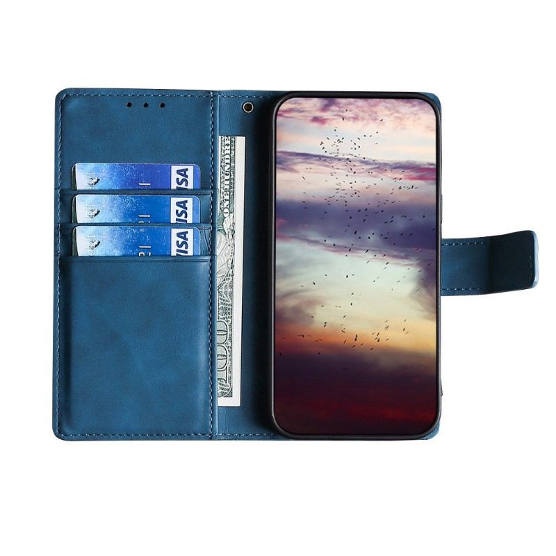 Κάλυμμα OnePlus 9 Pro Ana Faux Crocodile Leather