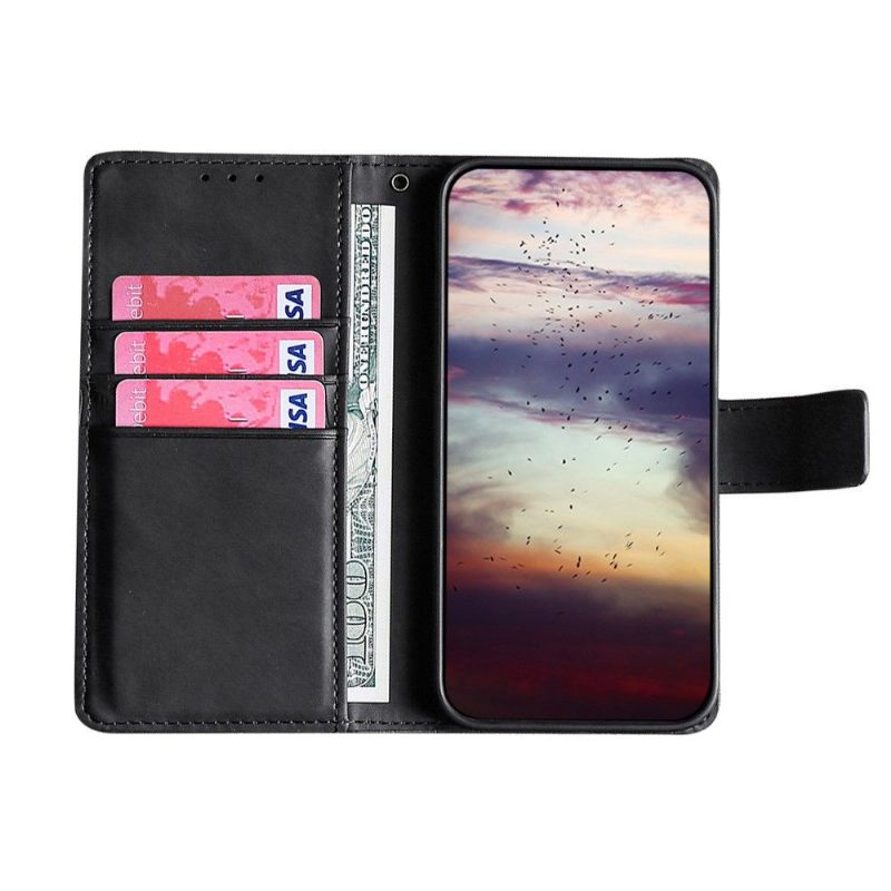 Κάλυμμα OnePlus 9 Pro Ana Faux Crocodile Leather