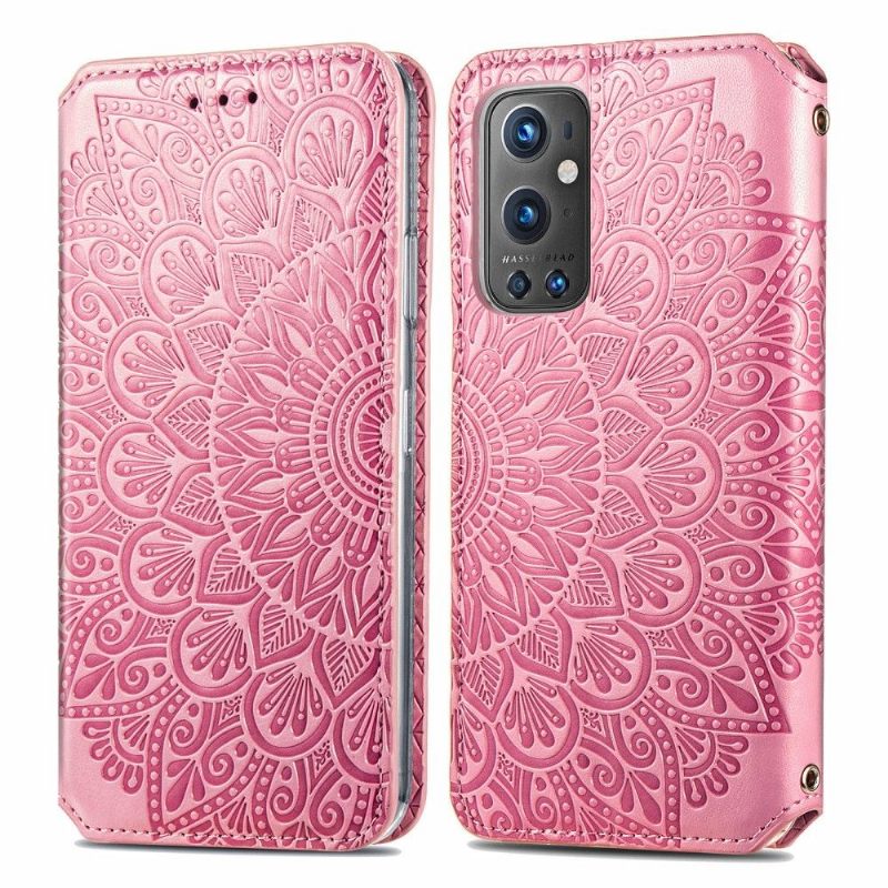 Θήκη Flip OnePlus 9 Pro Chic Mandala Leather Effect