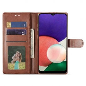 Κάλυμμα Samsung Galaxy A13 4G Leather Effect Lc.imeeke