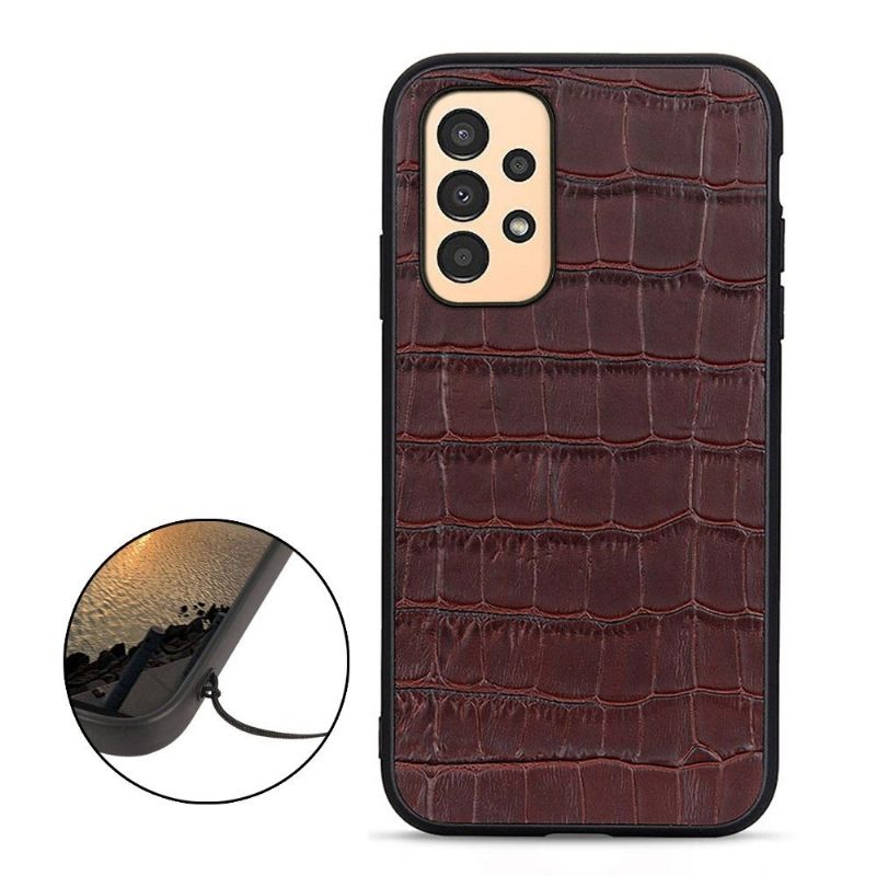 θηκη κινητου Samsung Galaxy A13 4G Chic Croco Skin Look