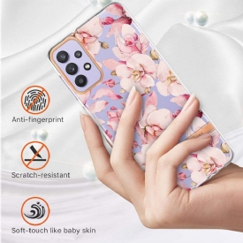 Θήκη Samsung Galaxy A13 4G Gardenia Pink Flower