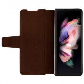 Κάλυμμα Samsung Galaxy Z Fold 4 Faux Δέρμα Nillkin