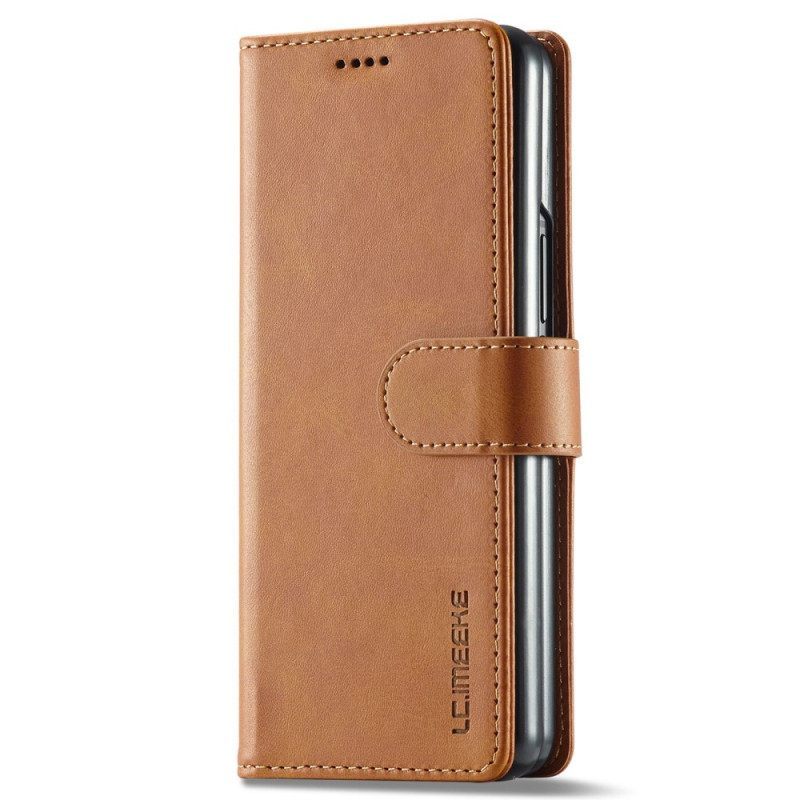 Κάλυμμα Samsung Galaxy Z Fold 4 Lc. Imeeke Classic Faux Leather