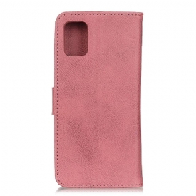 δερματινη θηκη Samsung Galaxy A41 Khazneh Faux Leather - Ροζ