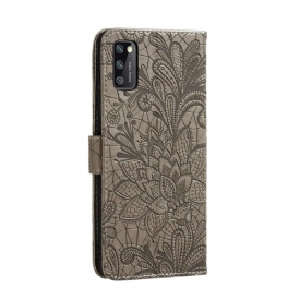 Κάλυμμα Samsung Galaxy A41 Flower Lace Chic