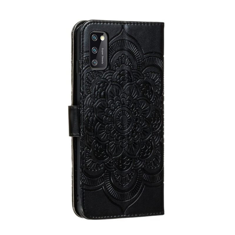 Θήκη Flip Samsung Galaxy A41 Mandala Leather Effect