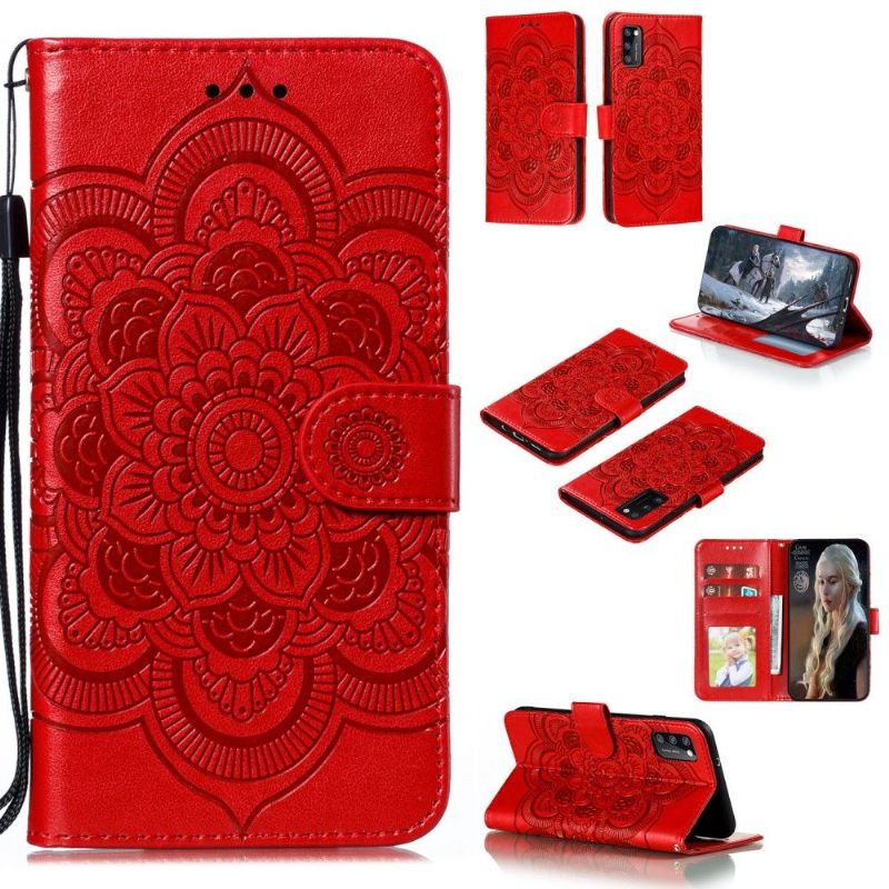 Θήκη Flip Samsung Galaxy A41 Mandala Leather Effect