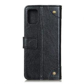 Θήκη Flip Samsung Galaxy A41 πορτοφολι Simon Faux Leather