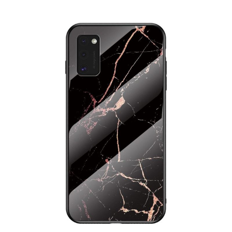 Θήκη Samsung Galaxy A41 Golden Lina Marble