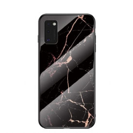 Θήκη Samsung Galaxy A41 Golden Lina Marble