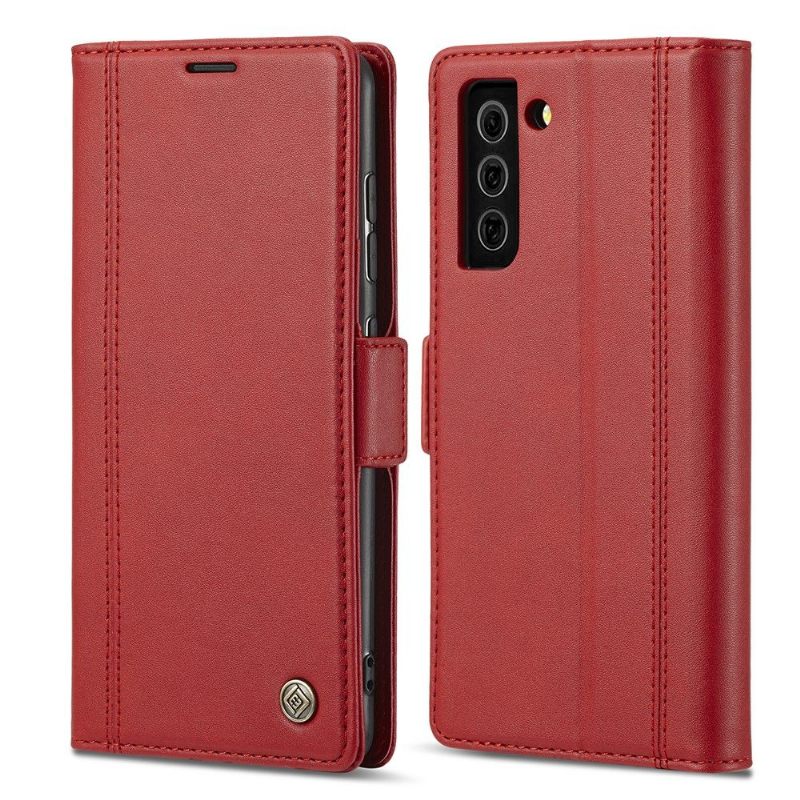 δερματινη θηκη Samsung Galaxy S21 5G Θήκη Flip Lc.imeeke Leather Effect Folio