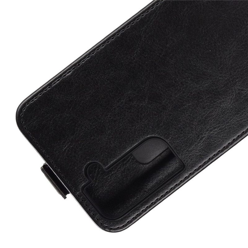 Θήκη Flip Samsung Galaxy S21 5G δερματινη θηκη Faux Leather Vertical