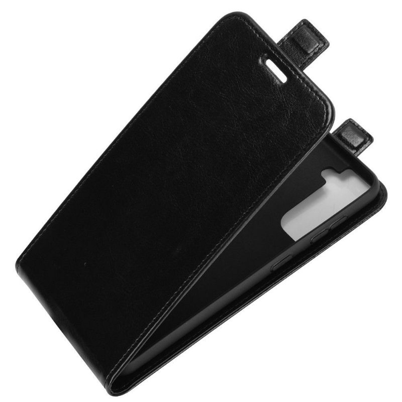 Θήκη Flip Samsung Galaxy S21 5G δερματινη θηκη Faux Leather Vertical