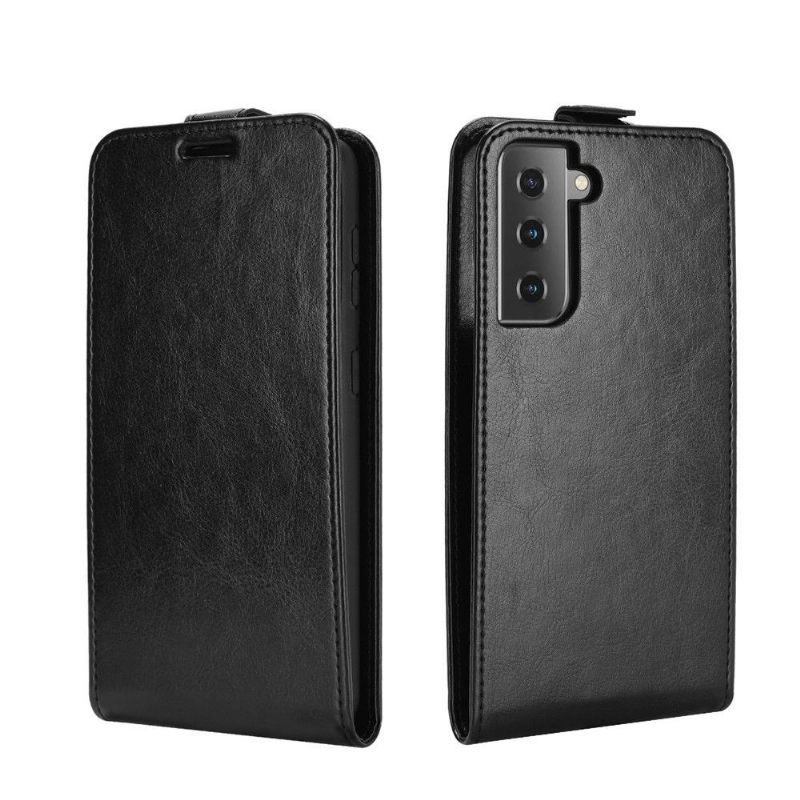 Θήκη Flip Samsung Galaxy S21 5G δερματινη θηκη Faux Leather Vertical