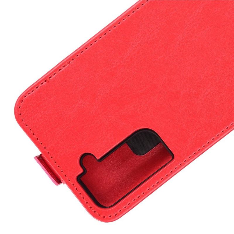 Θήκη Flip Samsung Galaxy S21 5G δερματινη θηκη Faux Leather Vertical