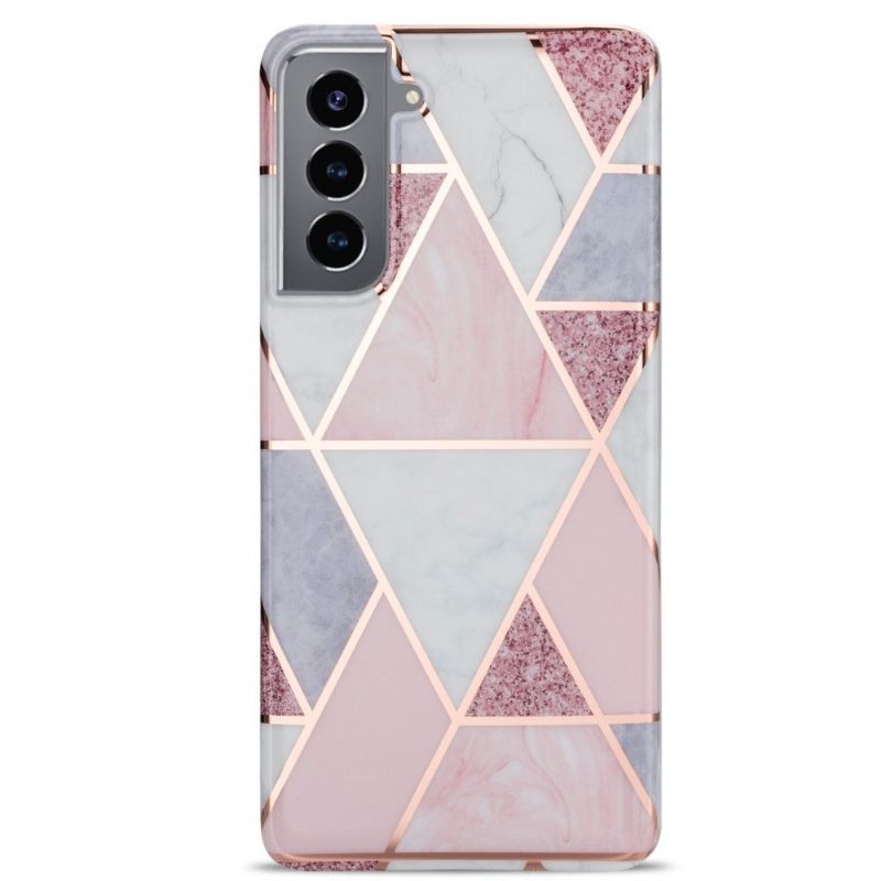 θηκη κινητου Samsung Galaxy S21 5G Marble Geometry