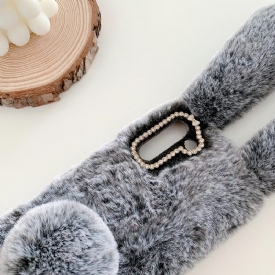 Θήκη Samsung Galaxy S21 5G Faux Fur Rabbit