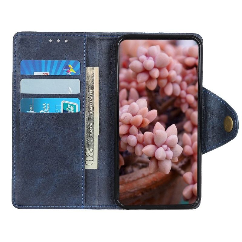 Κάλυμμα Poco M4 Pro 5G Full Protect Matte Faux Leather