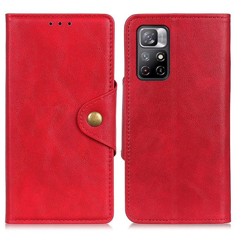 Κάλυμμα Poco M4 Pro 5G Full Protect Matte Faux Leather