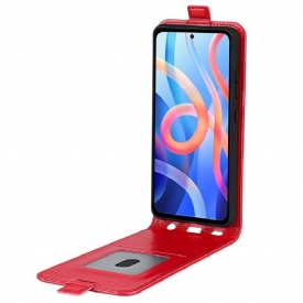 Κάλυμμα Poco M4 Pro 5G Θήκη Flip Faux Leather Vertical