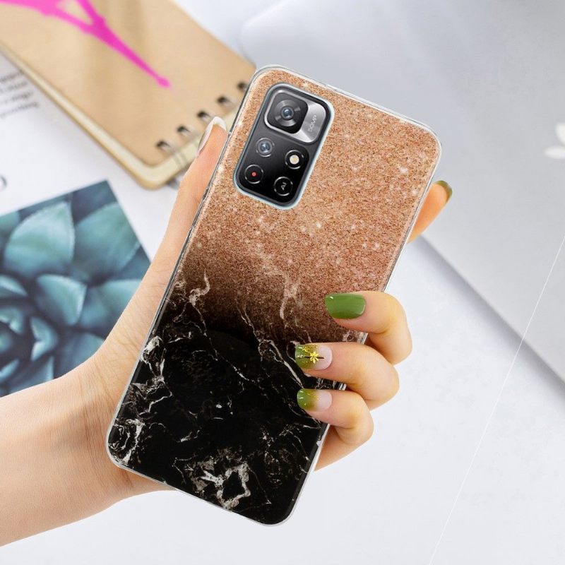 θηκη κινητου Poco M4 Pro 5G Marble Glitter