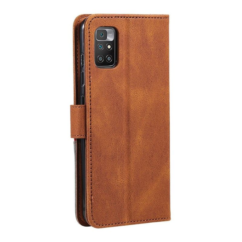 δερματινη θηκη Xiaomi Redmi 10 Θήκη Flip Faux Leather Flap 002 Series