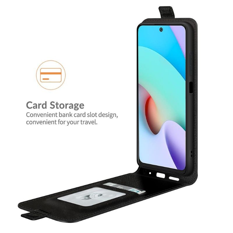 Κάλυμμα Xiaomi Redmi 10 Θήκη Flip Faux Leather Vertical