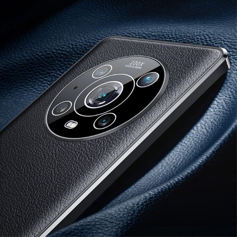 Θήκη Honor Magic 4 Pro Γνήσιο Grained Leather