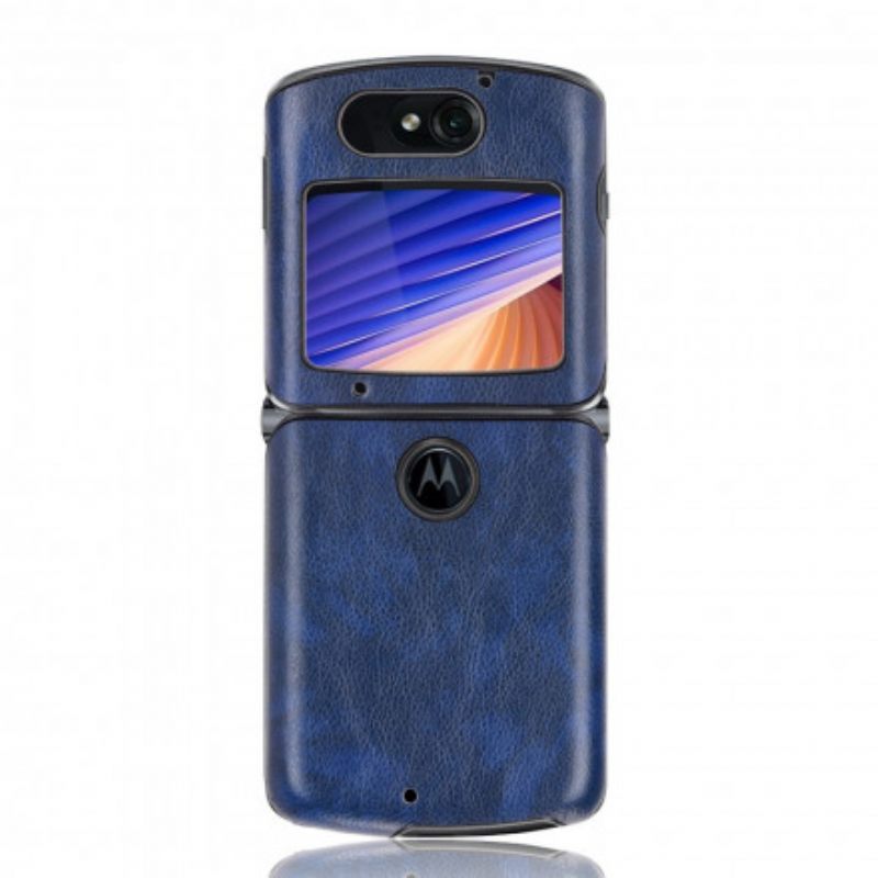 θηκη κινητου Motorola Razr 5G Συνθετικό Δέρμα Lychee