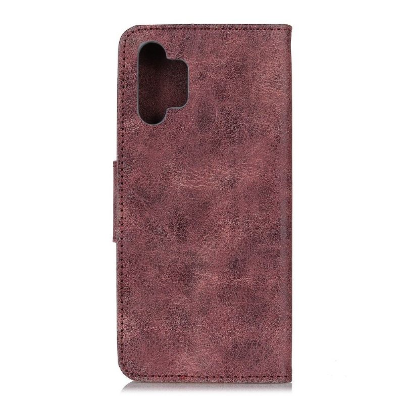 Θήκη Flip Samsung Galaxy A32 4G Edouard Σε Vintage Faux Leather