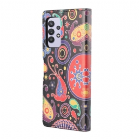 Θήκη Flip Samsung Galaxy A32 4G Paisley Flower