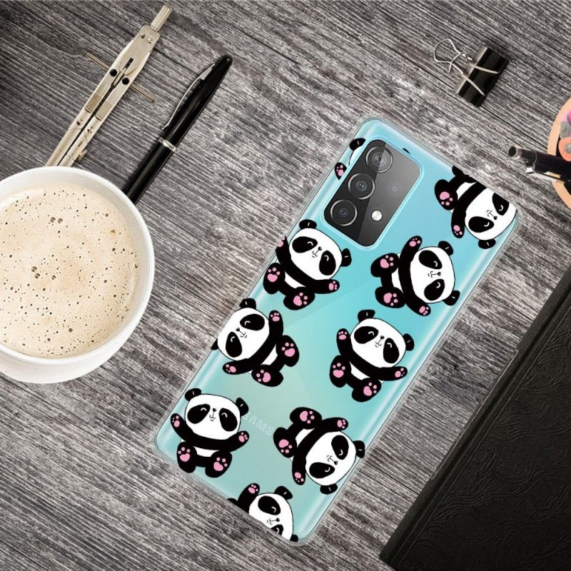 θηκη κινητου Samsung Galaxy A32 4G Happy Pandas