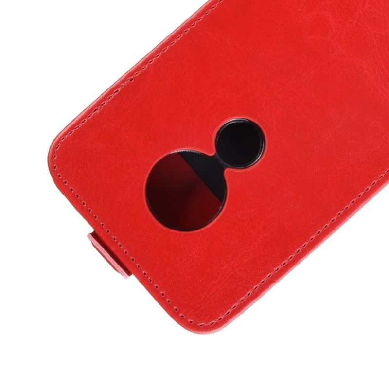 Θήκη Flip Motorola Moto G7 Power δερματινη θηκη Faux Leather Vertical